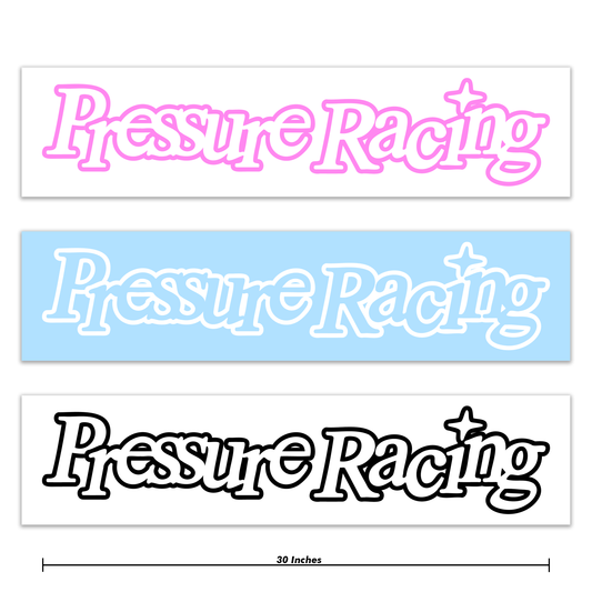 Pressure Racing Banner 30 Inch