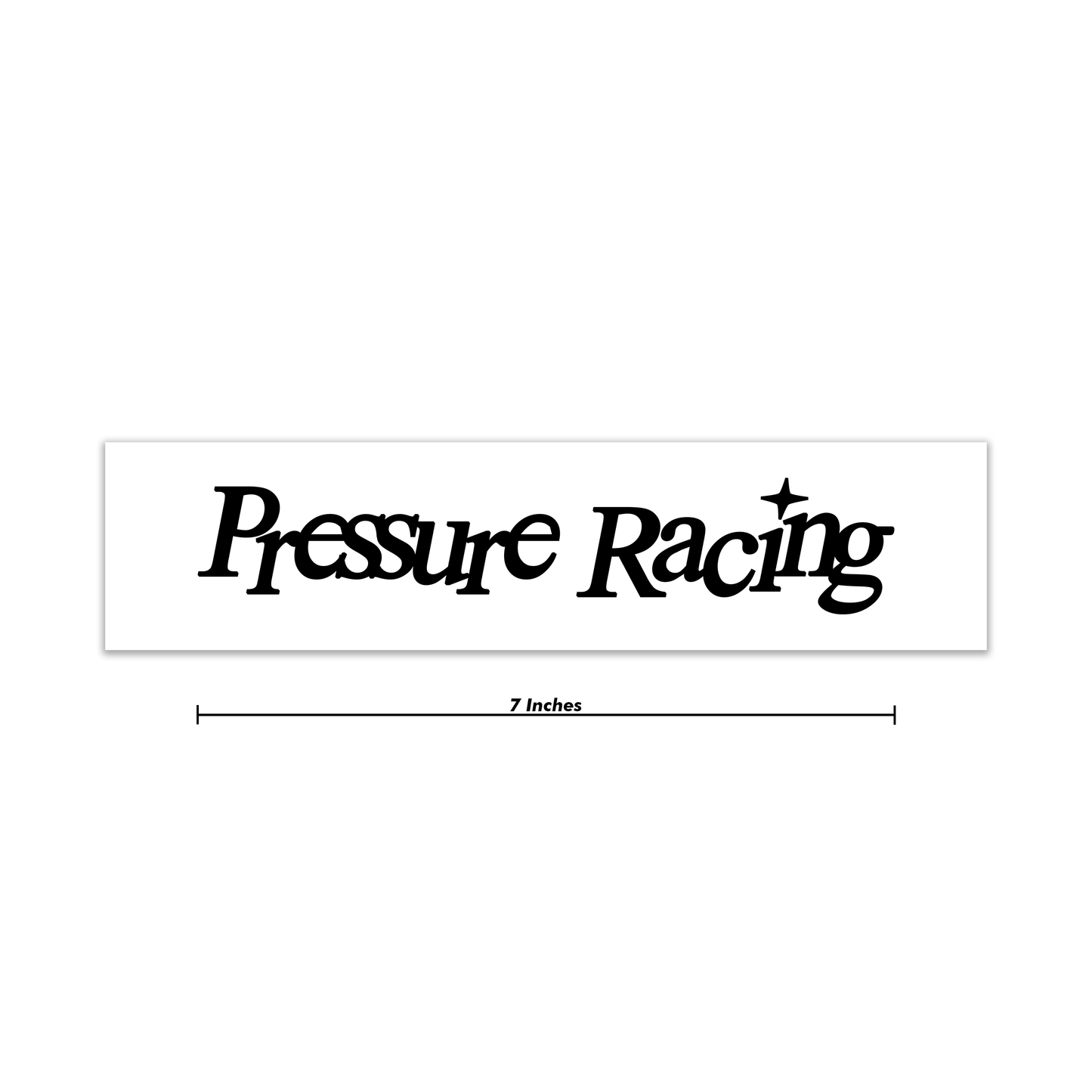 Pressure Racing OG Decal
