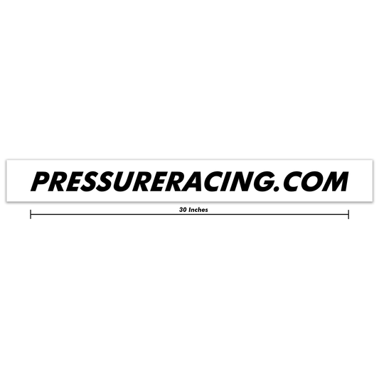 PressureRacing.com URL Banner 30 Inch