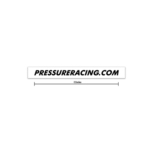 PressureRacing.com URL Banner 12 Inch