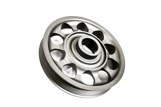 Precision Works Aluminum Crankshaft Crank Pulley Fits Honda Civic FD K20 06-11