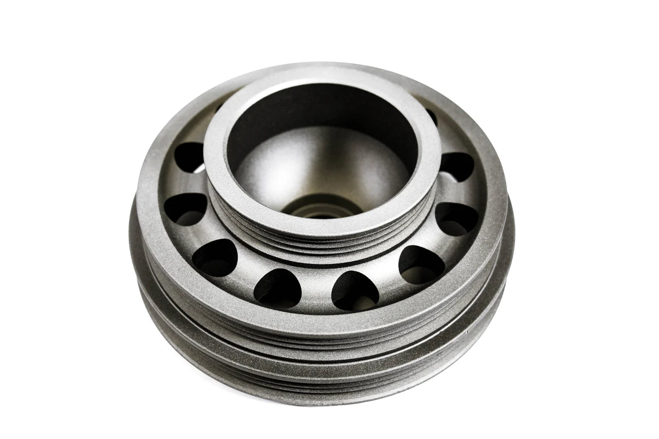 Precision Works Aluminum Crank Crankshaft Pulley 92-95 Civic & 93-95 Del Sol