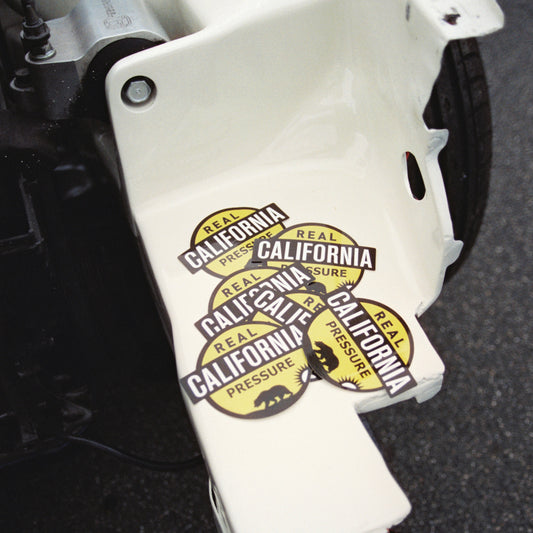 Real California Pressure Sticker