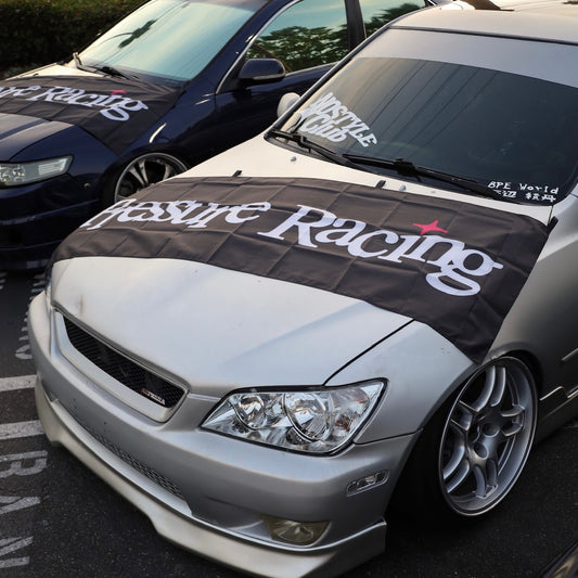 Pressure Racing Nobori Flag (Black)