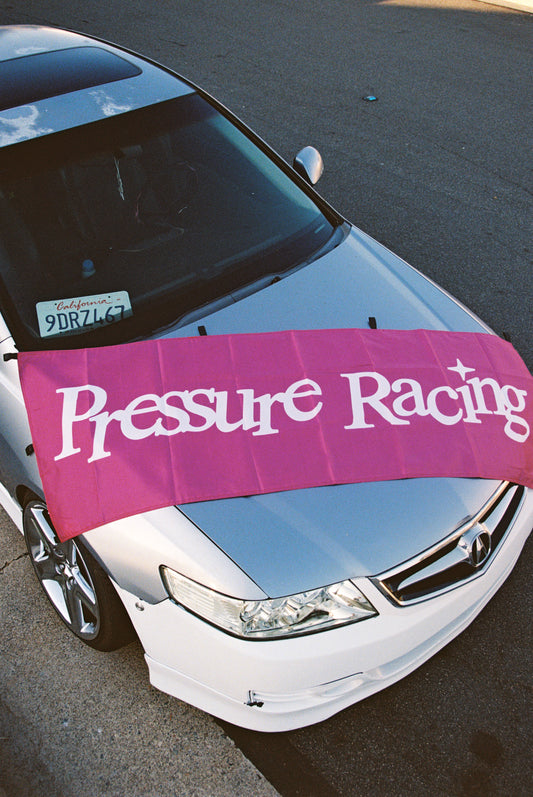Pressure Racing Nobori Flag (Pink)