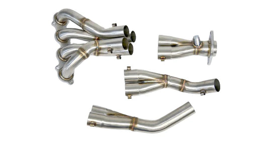 PLM Power Driven K-Series K24 K20 RSX Header with Bolt-On Catalytic Converter