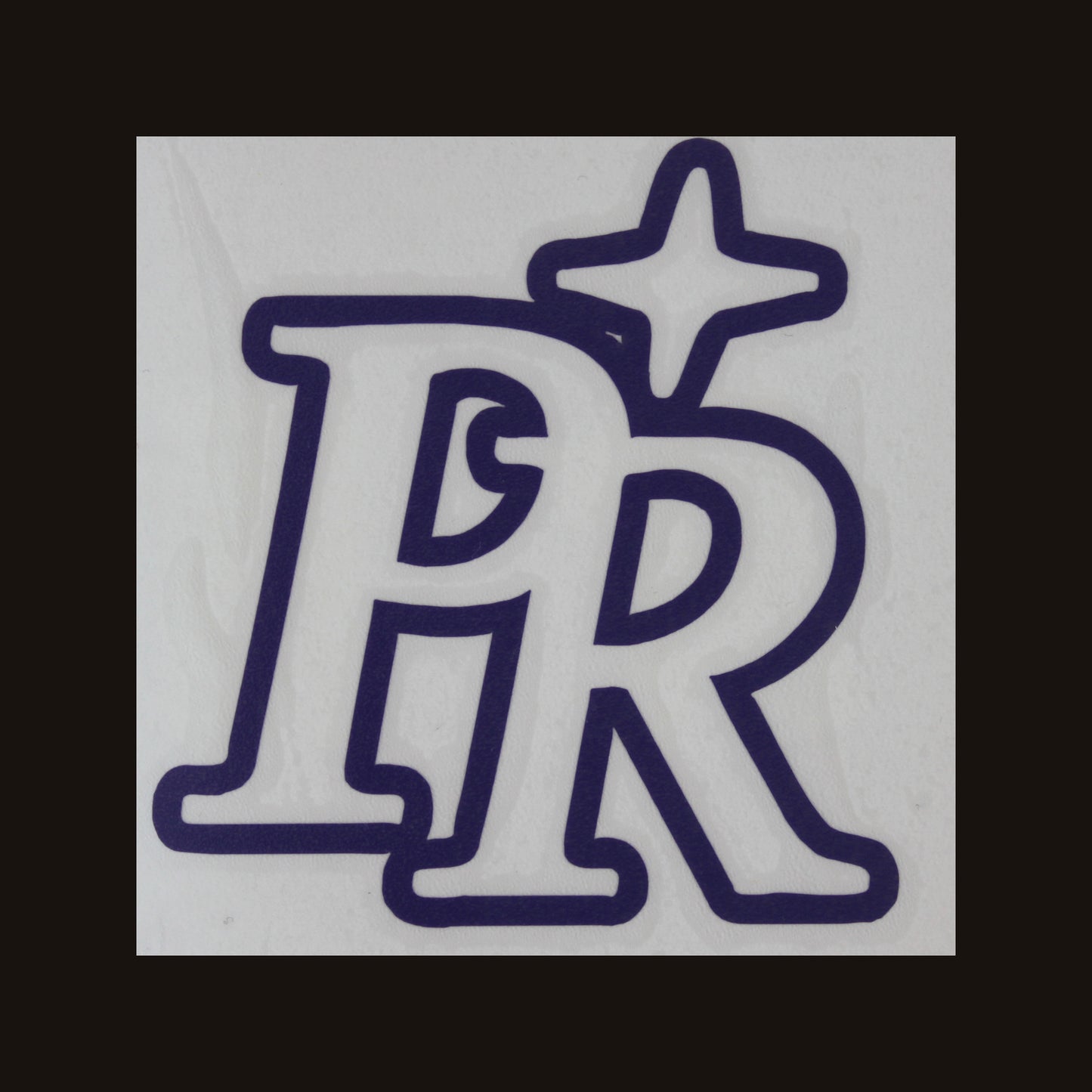 "PR" Decal 3 Inch