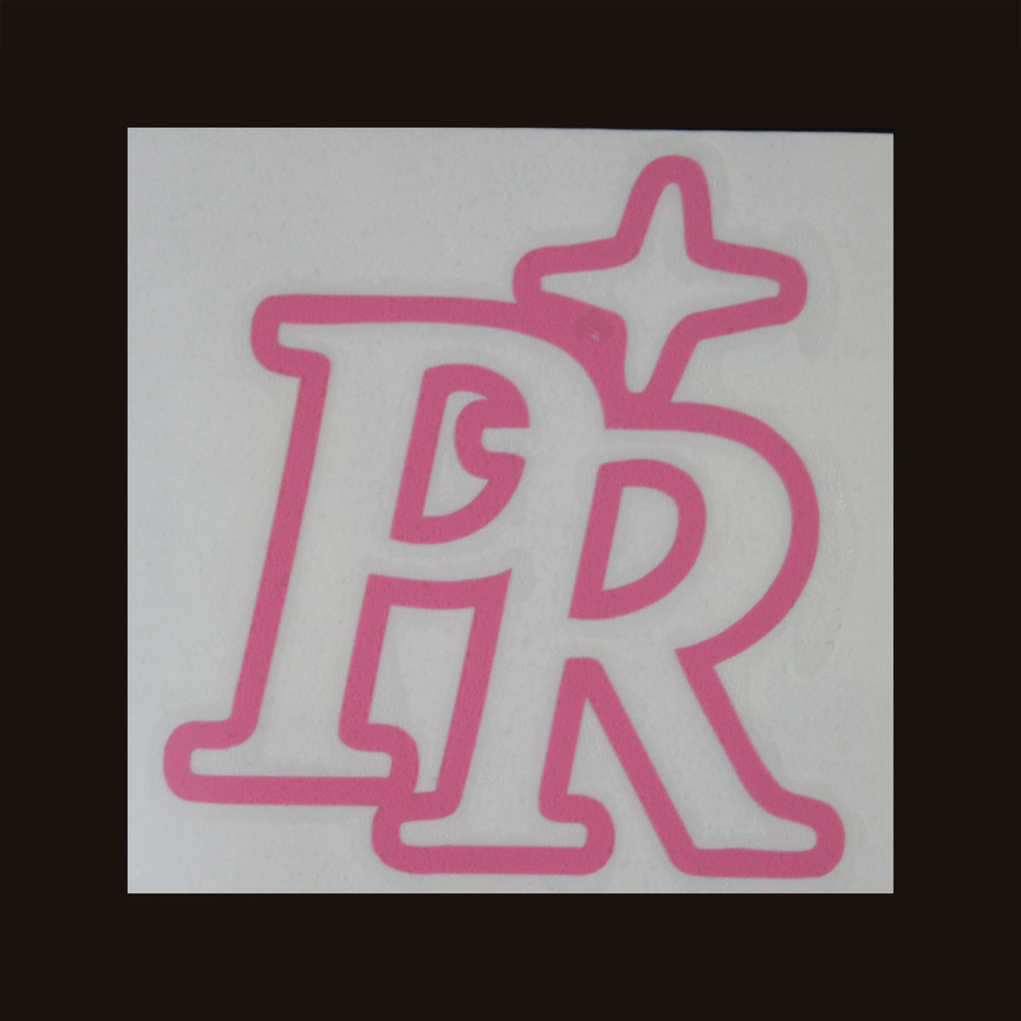 "PR" Decal 3 Inch