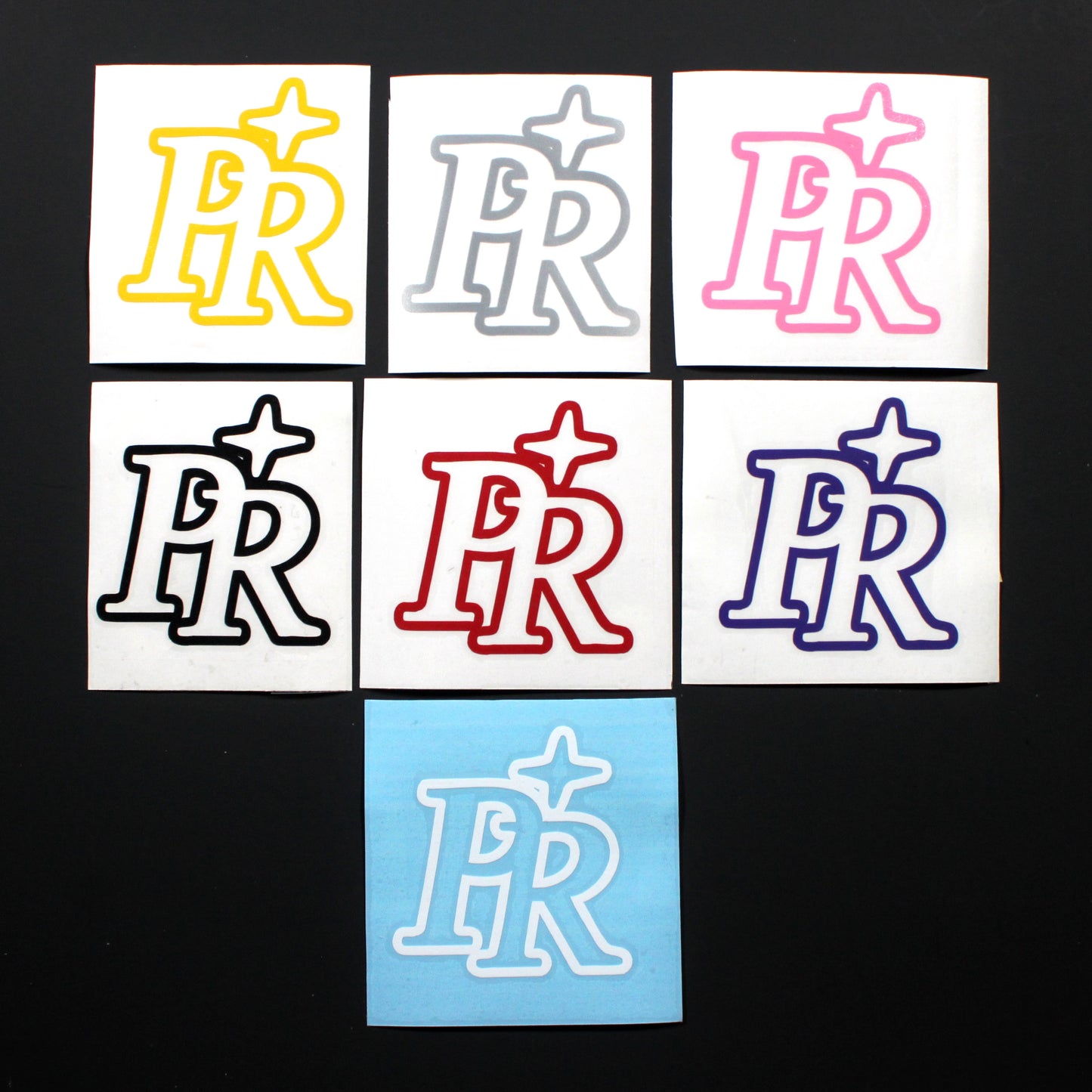 "PR" Decal 3 Inch