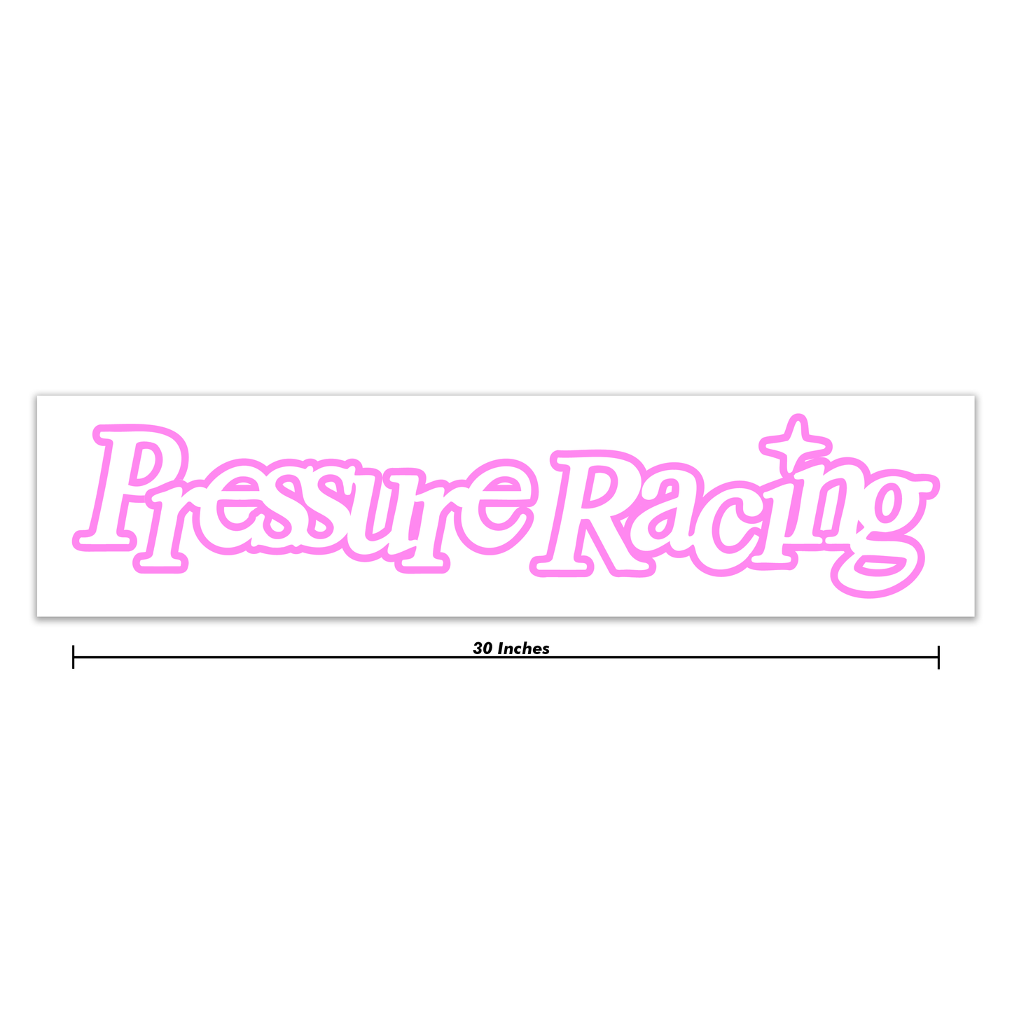 Pressure Racing Banner 30 Inch