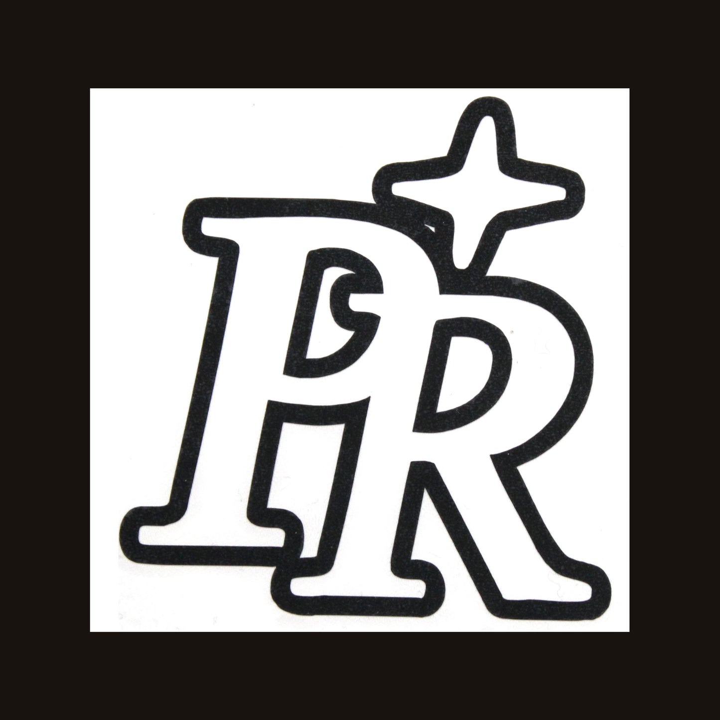 "PR" Decal 3 Inch