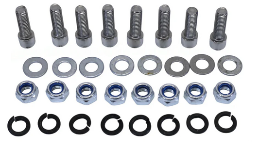 PLM Seat Hardware Kit - Bolts Nuts Washers Spacers For Sparco Recaro Bride Seats