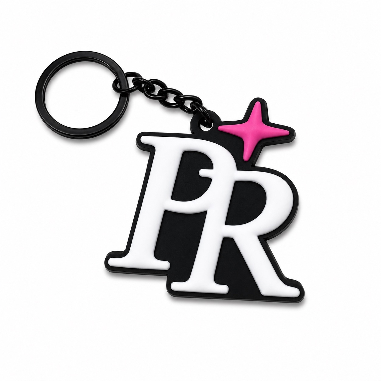 "PR" Keychain