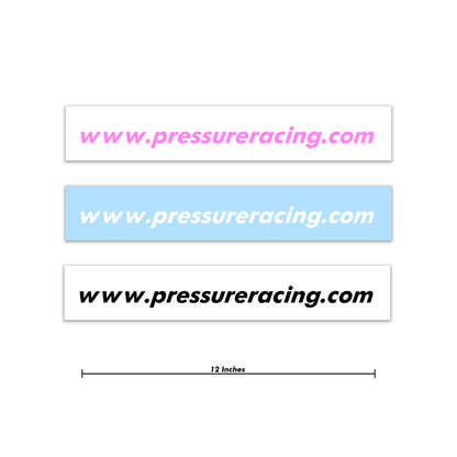 www.pressureracing.com URL Banner 12 Inch