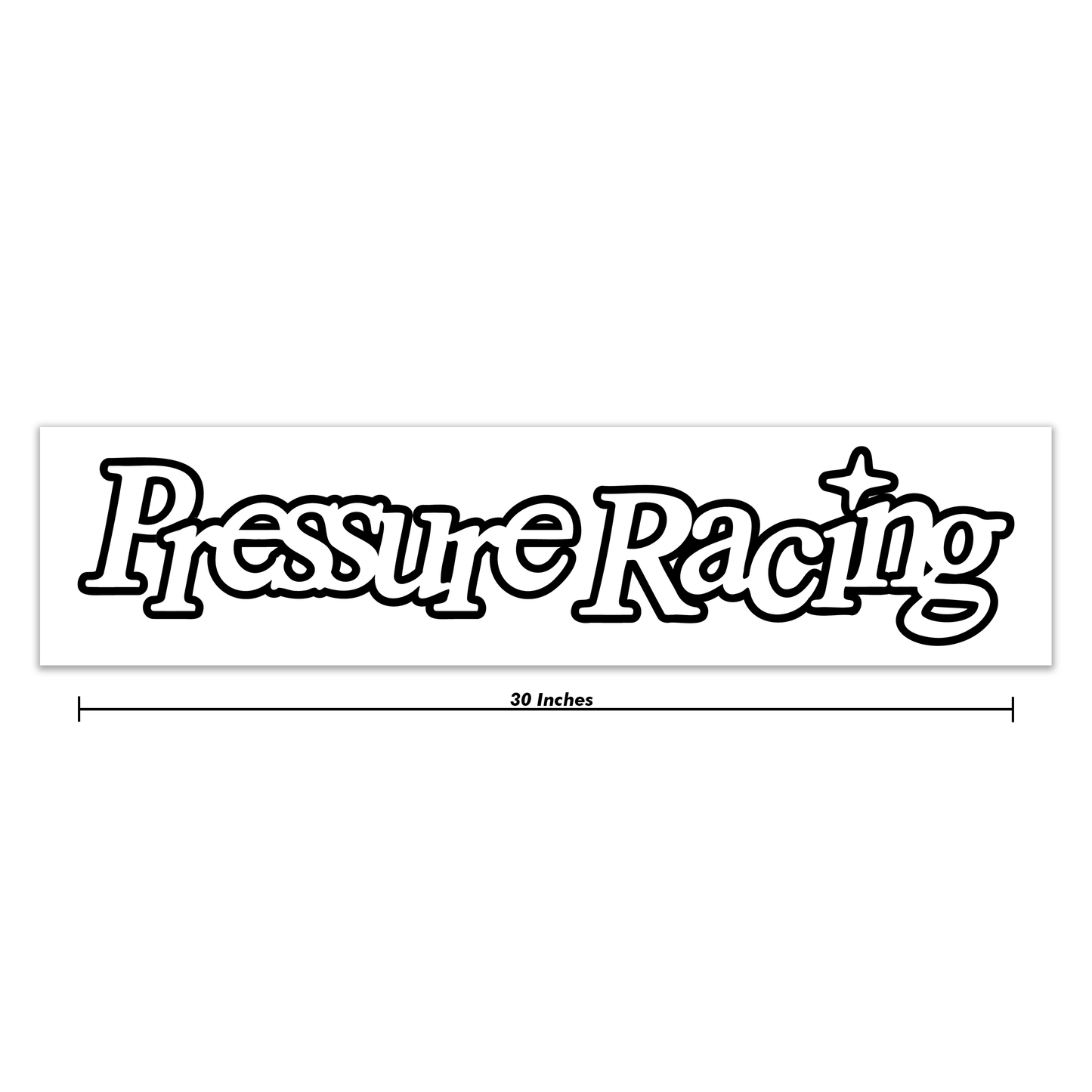 Pressure Racing Banner 30 Inch