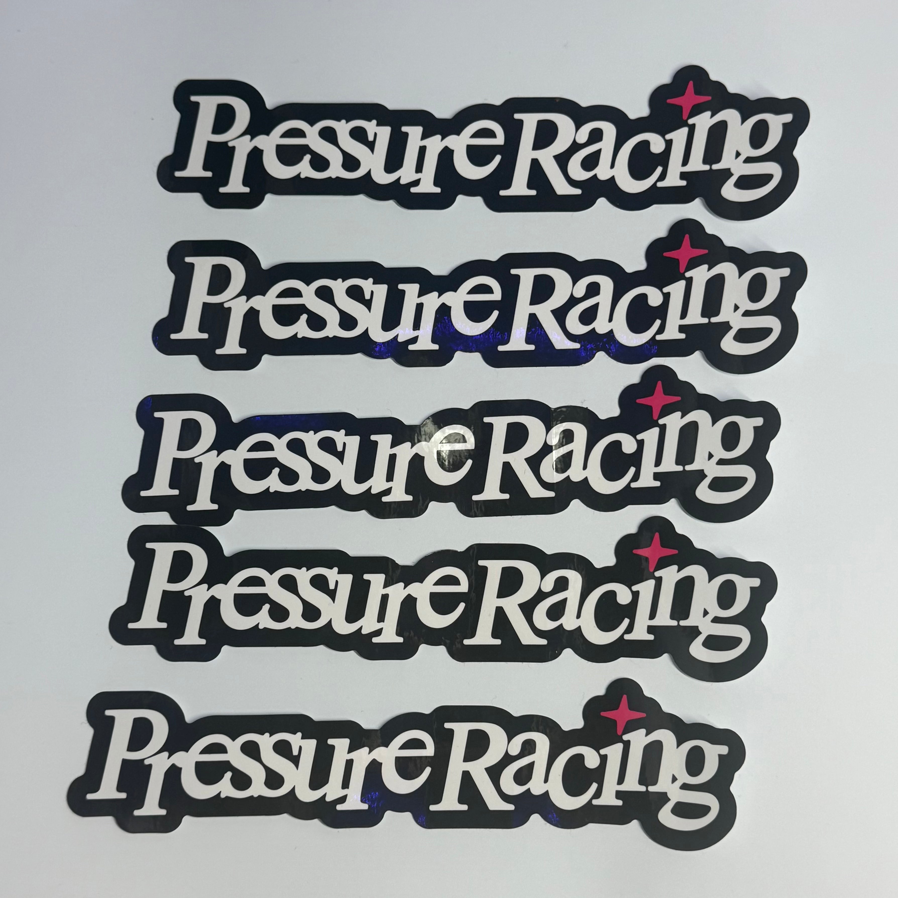 Pressure Racing Die Cut Sticker – Pressure Racing LLC