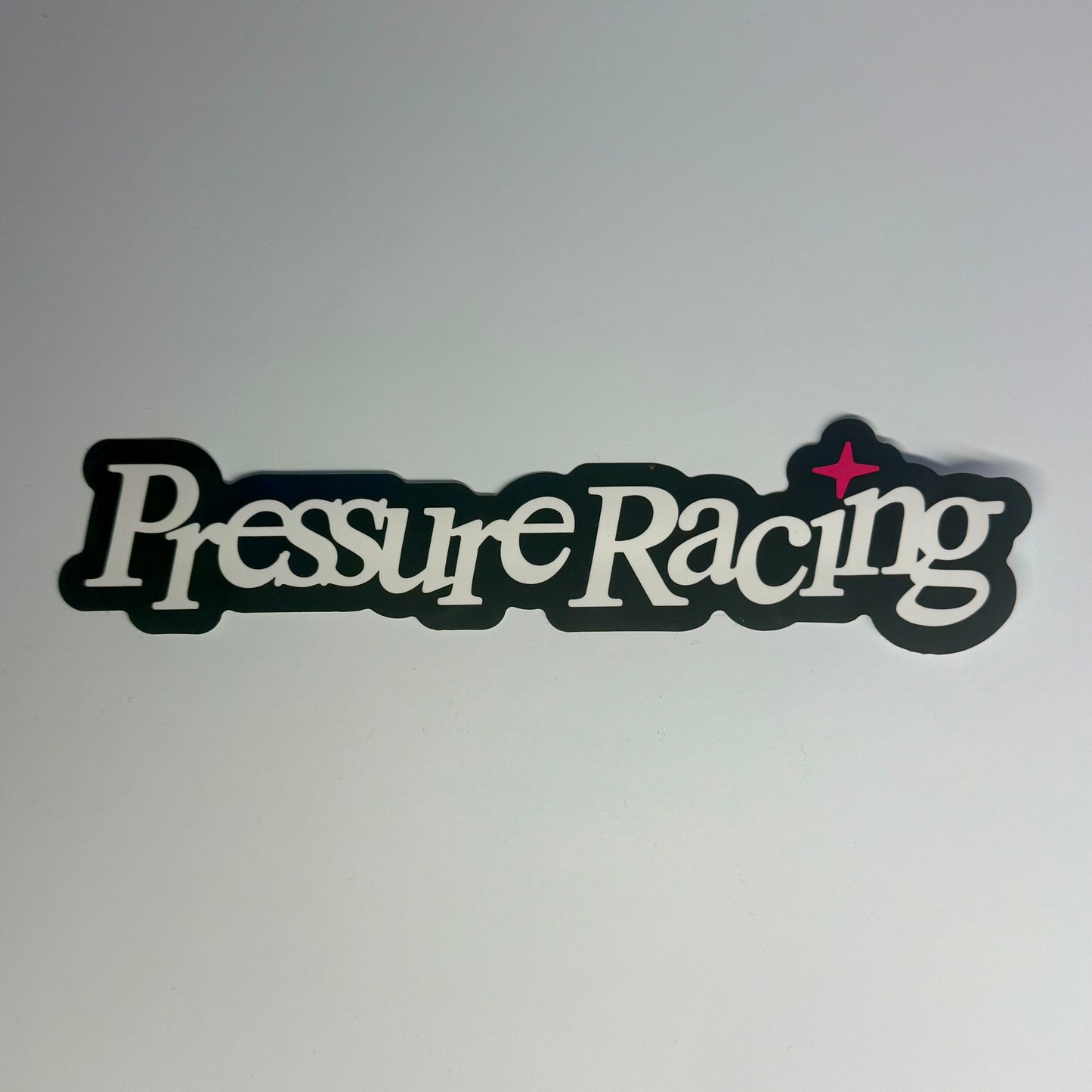 Pressure Racing Die Cut Sticker – Pressure Racing LLC