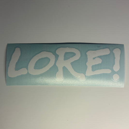 LORE! Decal