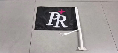 Pressure Racing Car Flag (Black)