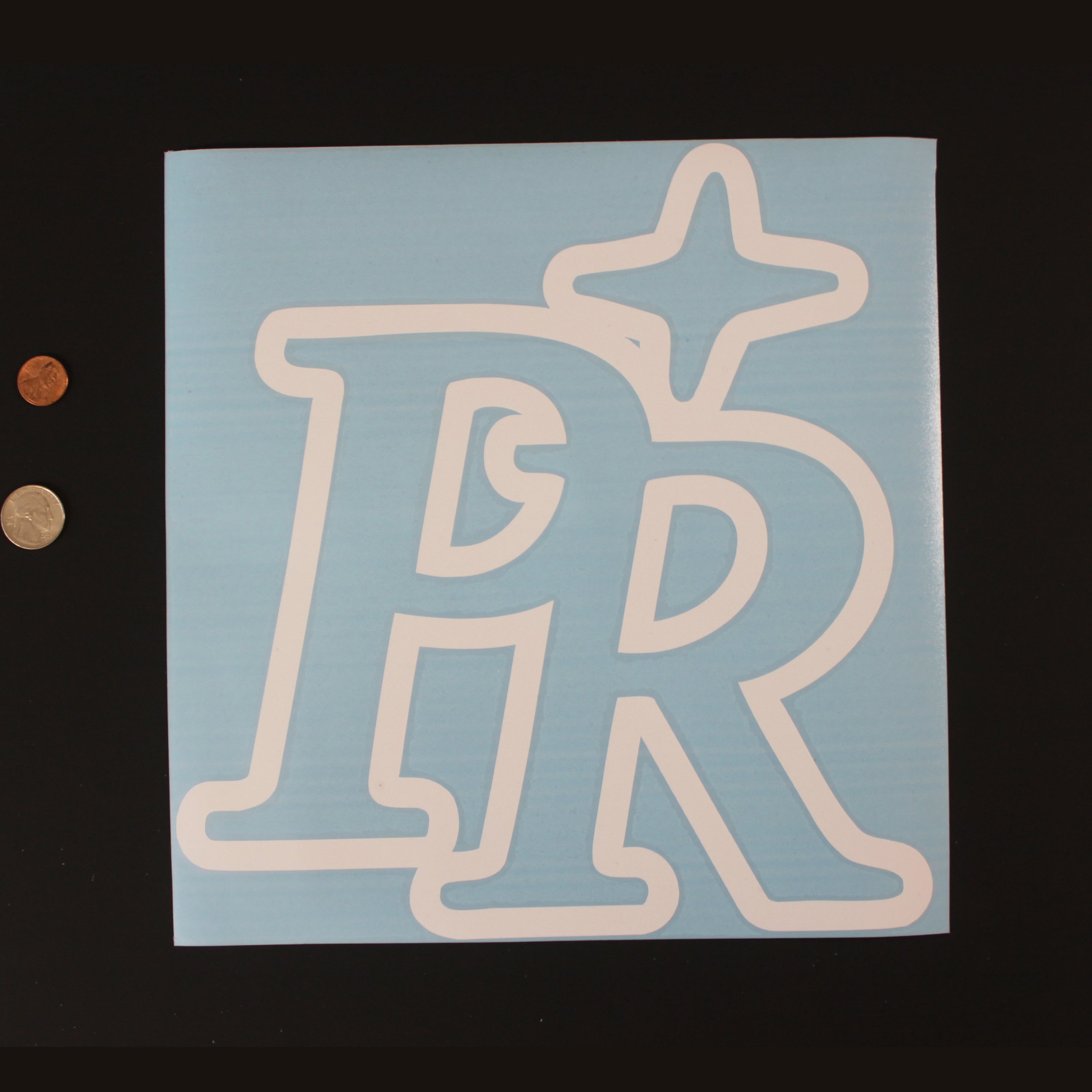 Pressure Racing Star PR Decal 12 Inch – Pressure Racing LLC