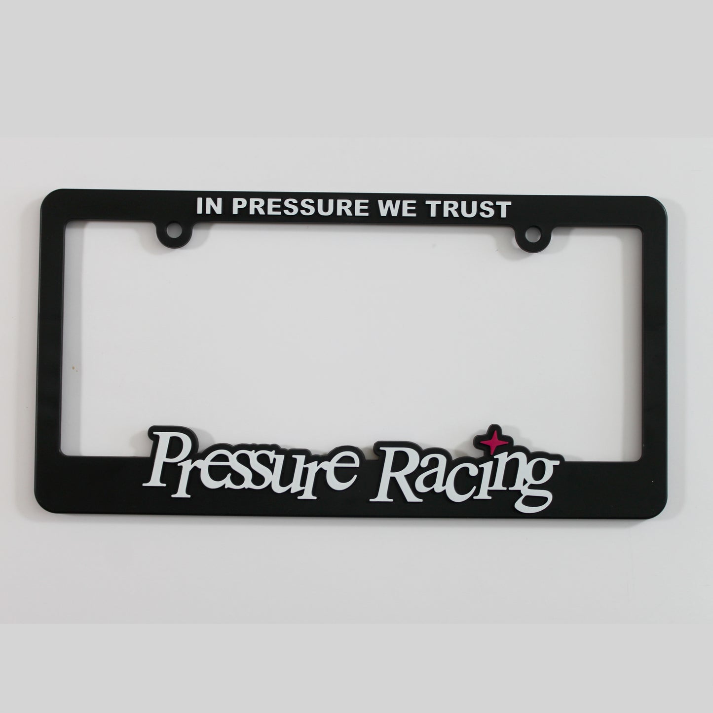 Pressure Racing “IPWT” License Plate Frame