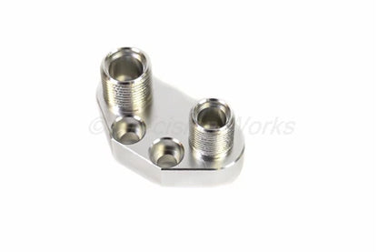 Precision Works AC Compressor Adapter Fitting Sanden SD7B10 7176 Billet Aluminum