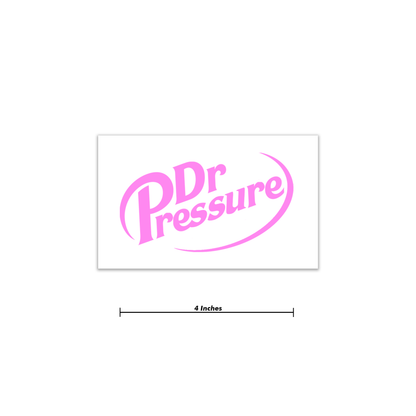 Dr. Pressure Decal 4 Inch