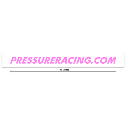 PressureRacing.com URL Banner 30 Inch