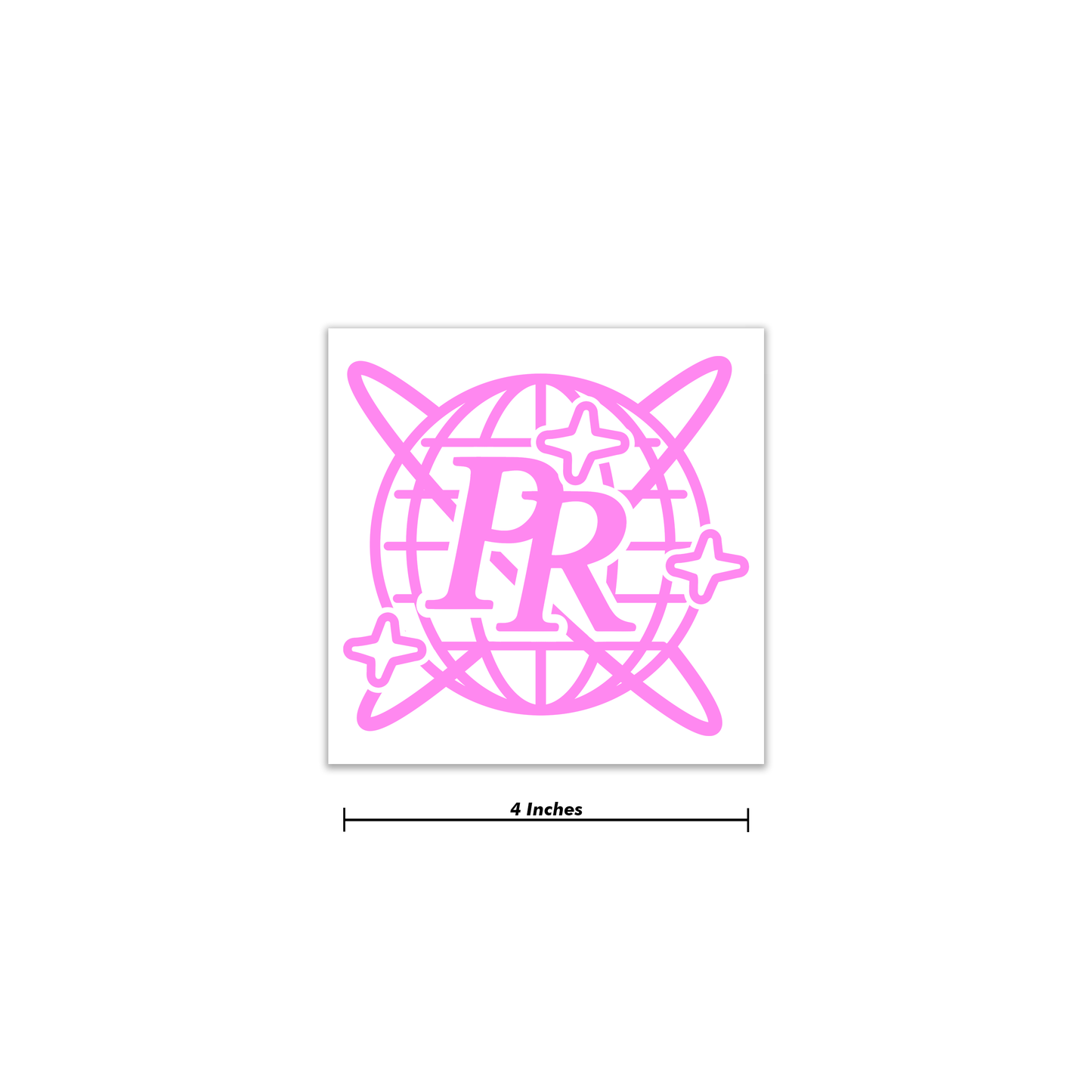 Pressure Worldwide Atomic Decal