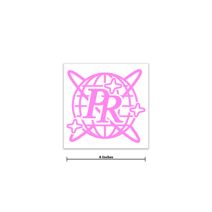 Pressure Worldwide Atomic Decal