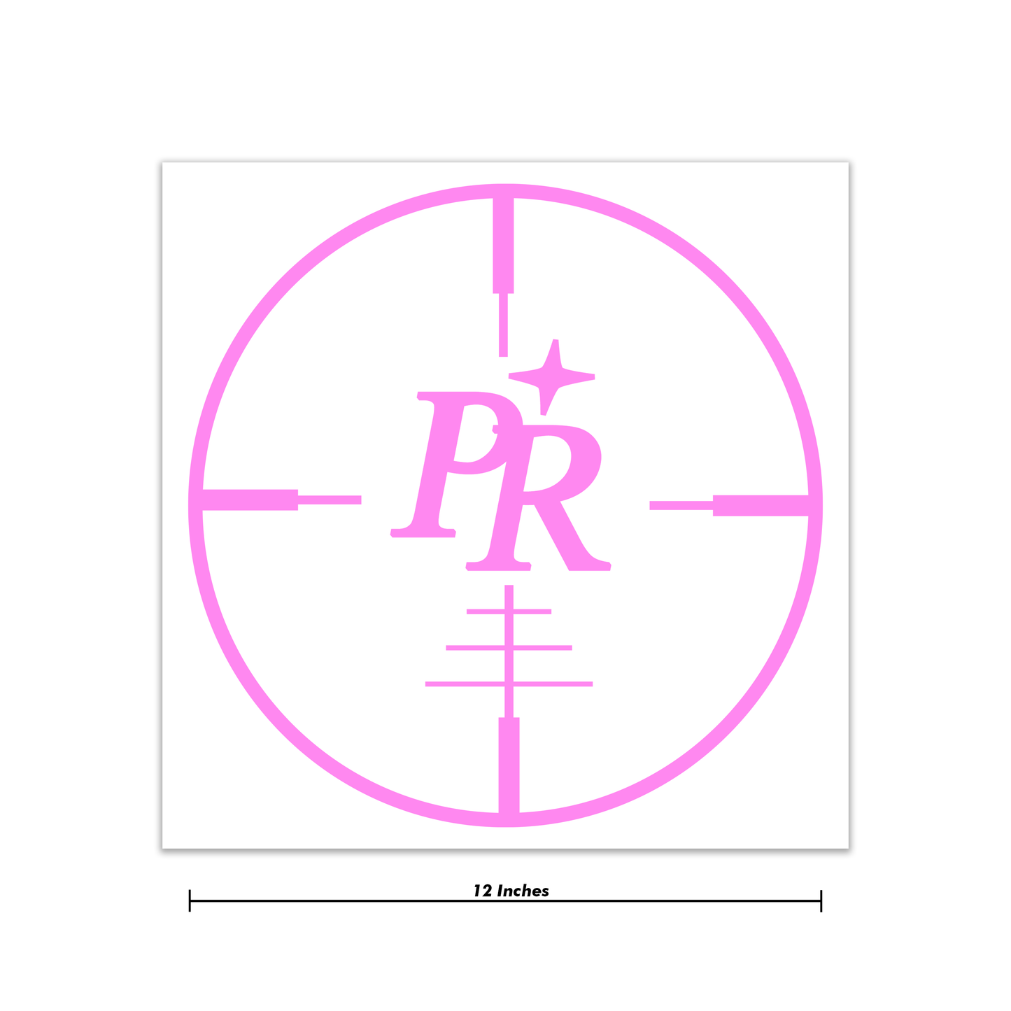 CrossHair Decal 12 Inch