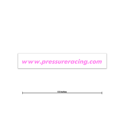 www.pressureracing.com URL Banner 12 Inch