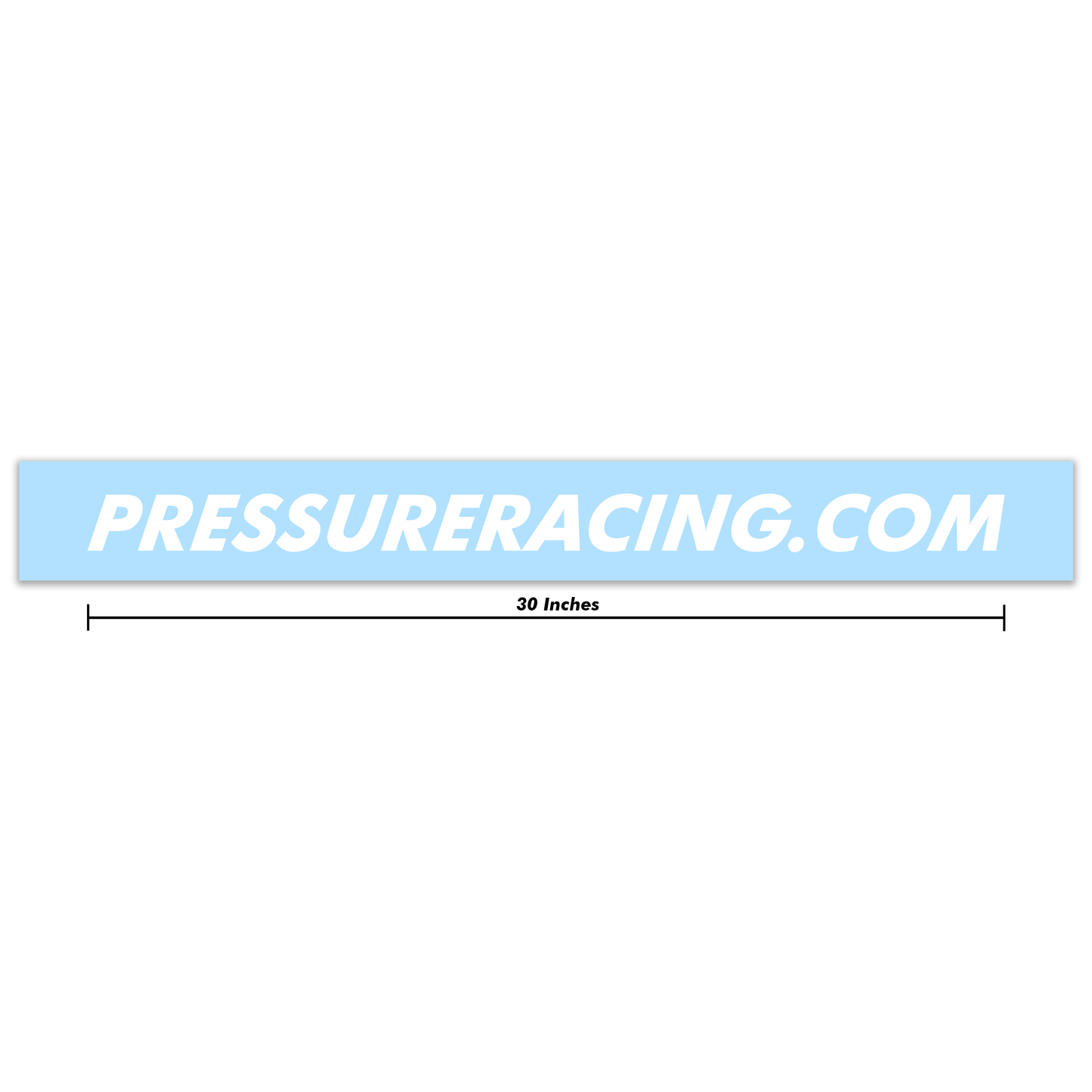 PressureRacing.com URL Banner 30 Inch