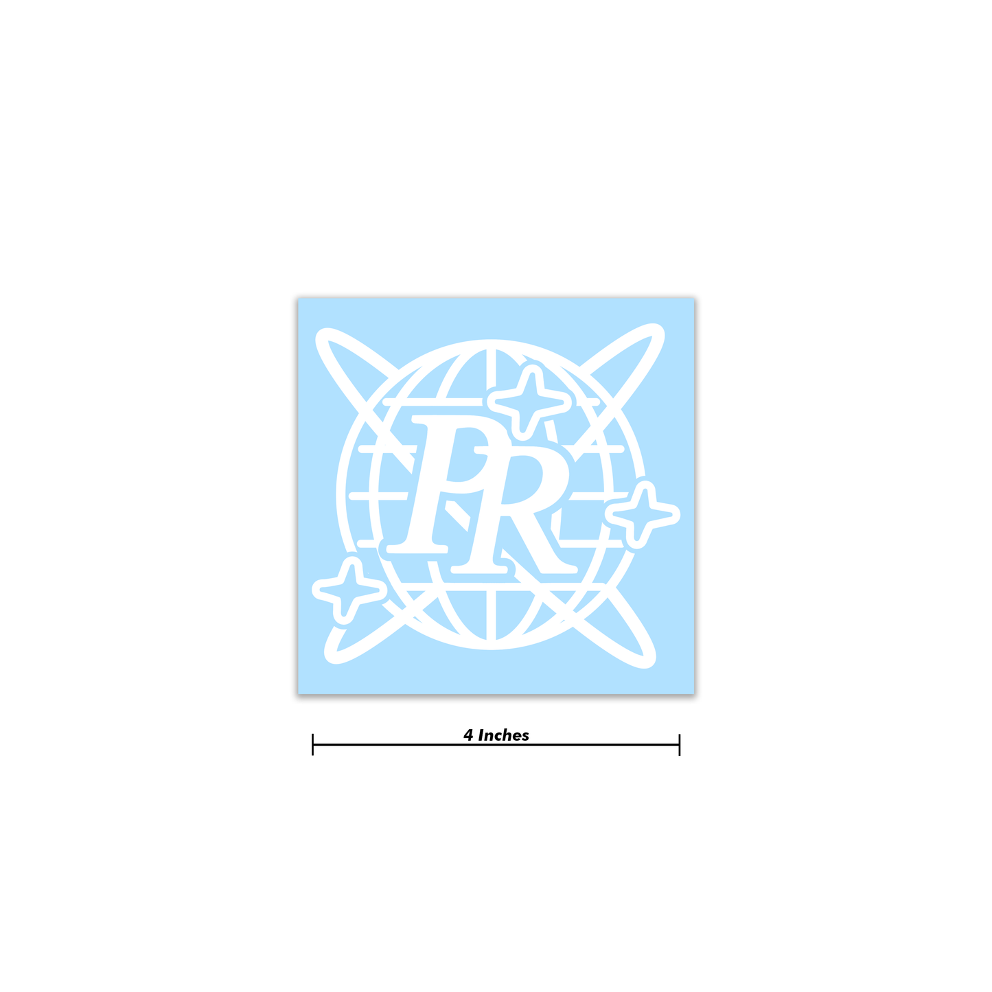 Pressure Worldwide Atomic Decal