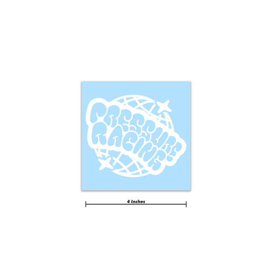 Pressure Worldwide Bubble Decal