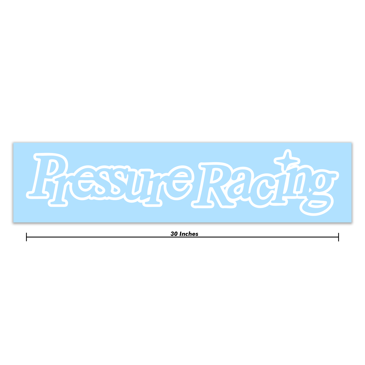 Pressure Racing Banner 30 Inch