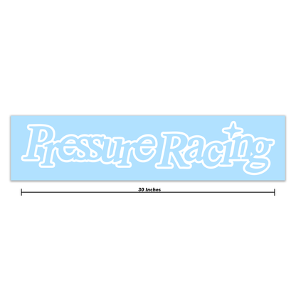 Pressure Racing Banner 30 Inch