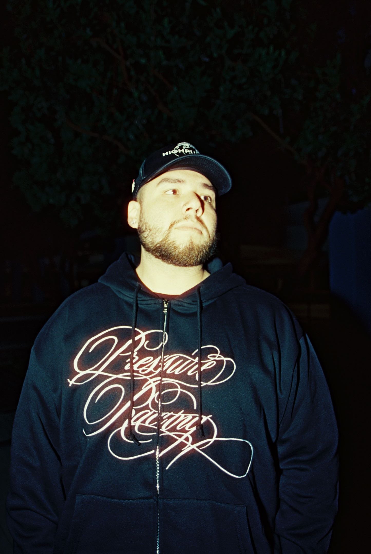Pressure Racing Calligraphy Zip Up Jacket