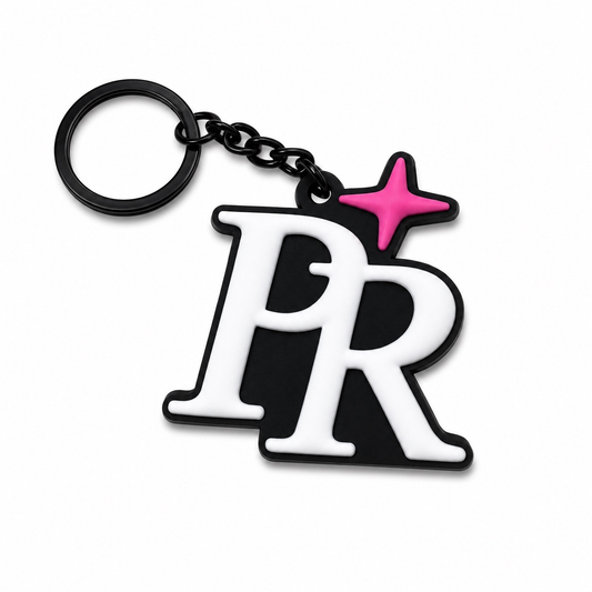 "PR" Keychain